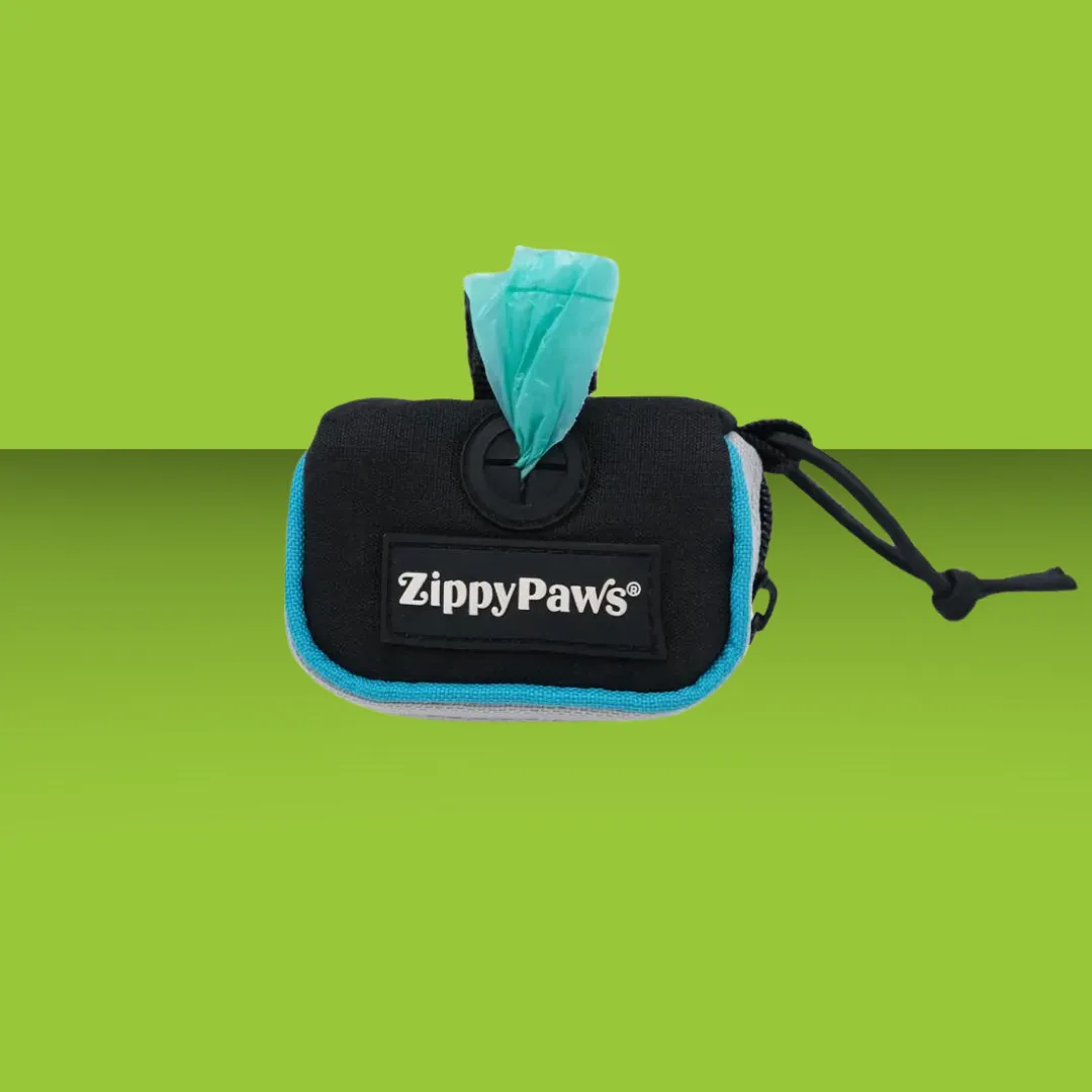 Zippy Paws Adventure Leash Bag Teal